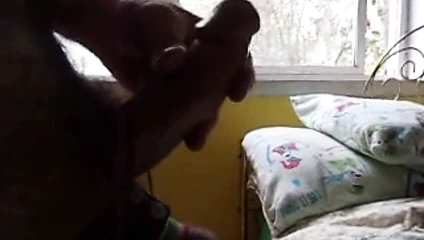Jackmeoffnow porn video – jackmeoffnow jacking curved dick big tight balls by window