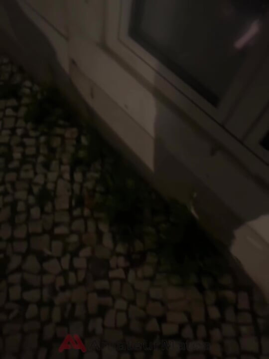 Boy Caught Jerking-off on His Bed Through the Street Window