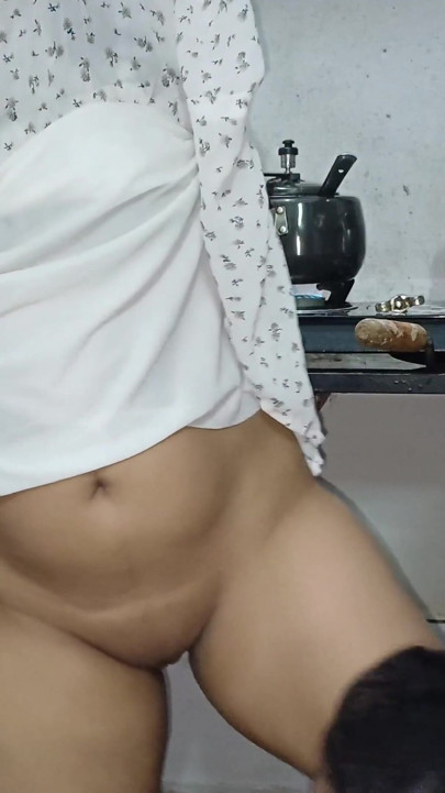 I Fuck My Bhabhi in Kitchen Room When She is Cooking | Clip 2