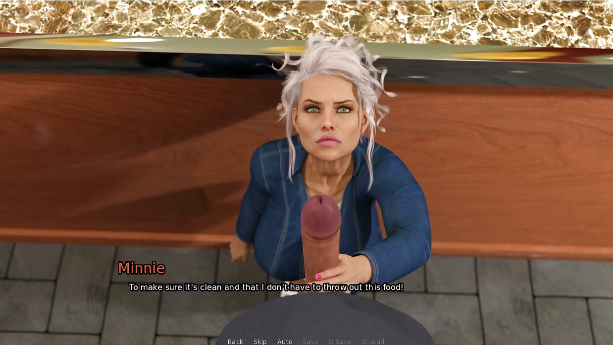 Grandma's House - Gameplay -roleplay - Employee Caught While Giving Blowjob to Her Neighbor and Midget Owner Joins