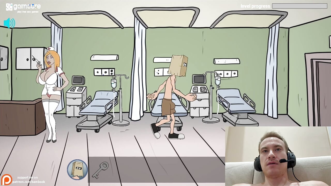 FuckerMen Hospital - Big Tits Nurse Sucks My Huge Cock  Adult Game Playthrough