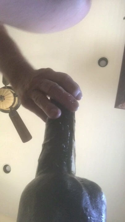Big Black Anal Dildo