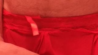 I cum in lingerie