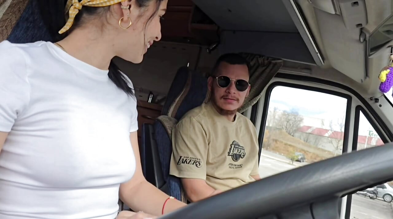 I picked up my favorite UBER client without a bra