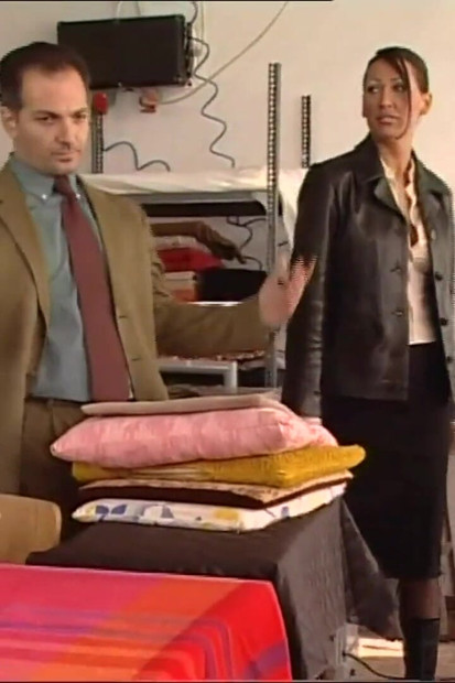 Notarius publicus och sekreterare på lunchpausen