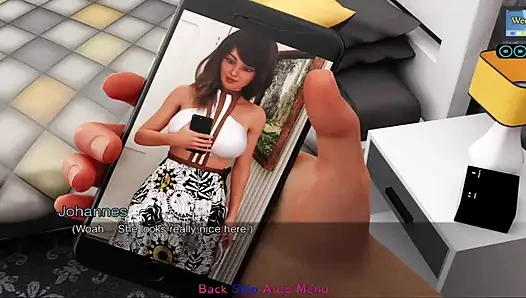 Sunshine Love No20 - Триша показала Йоханнесу свой сексуальный наряд.