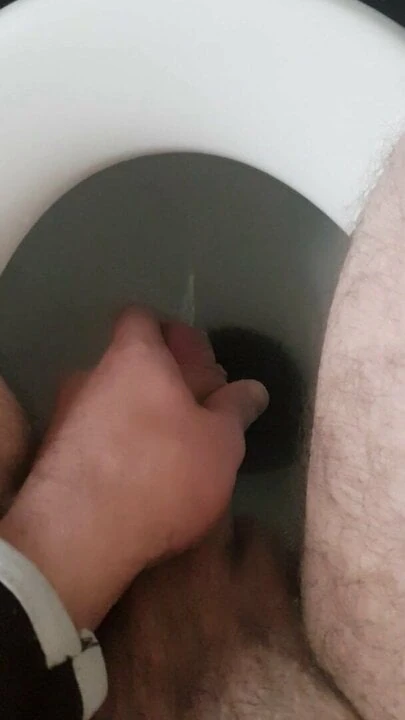 German Horny boy on Toilette