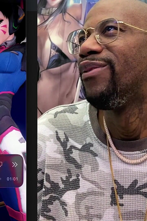 สาวข้ามเพศคนสวย D.va โดนควยใหญ่ผิวดําควยใหญ่ของคนผิวดํา