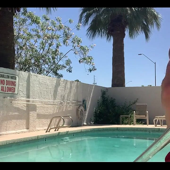 ‪i’m Your Neighbor and You See Me Getting in the Pool.‬