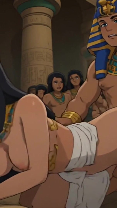 Compilación de faraones de dibujos animados hentai de reyes del antiguo Egipto, pirámide, reina, | Clip 1