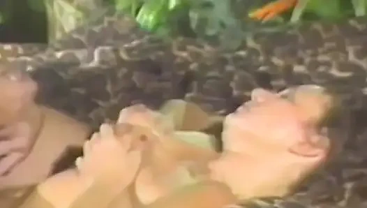 A horny blonde fucks the pizza guy