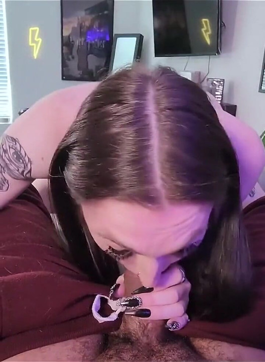 Trans Girlfriend Nikki North Surprises BF with Slutty Lingerie Fuck