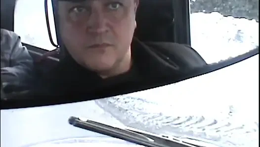 Im Auto Mit Einer Heißen Blondine Gefickt