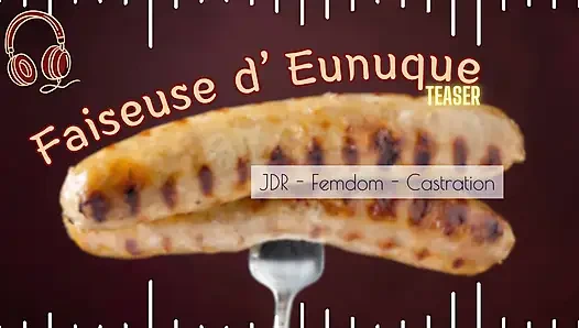 (frakkör) Je te coupe la bite - Fransız sesli kadın egemenliği kastrasyon