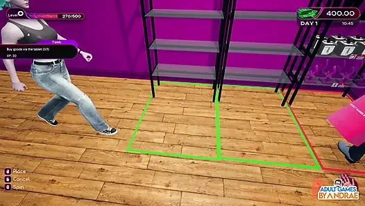 Love Shop Simulator oyunu bölüm 1 - kendi dükkan işimi kuruyorum