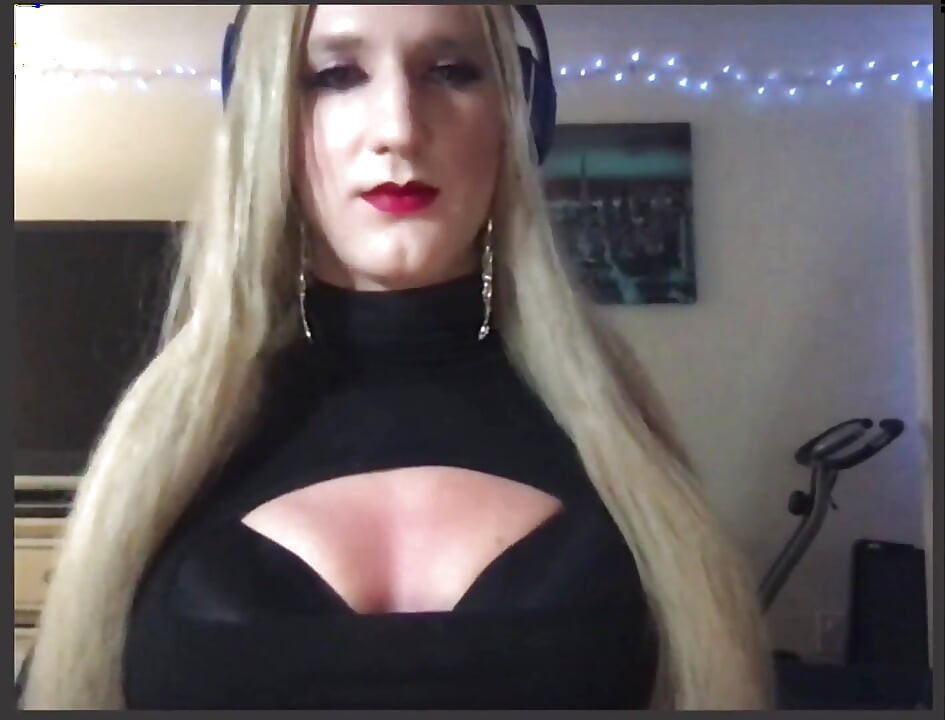 Kuuma Tgirl Camming Kukko ja Anaali