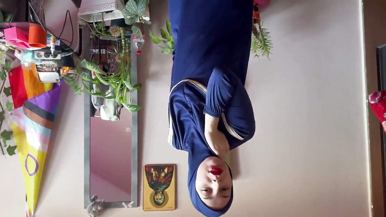 Hijab Striptease