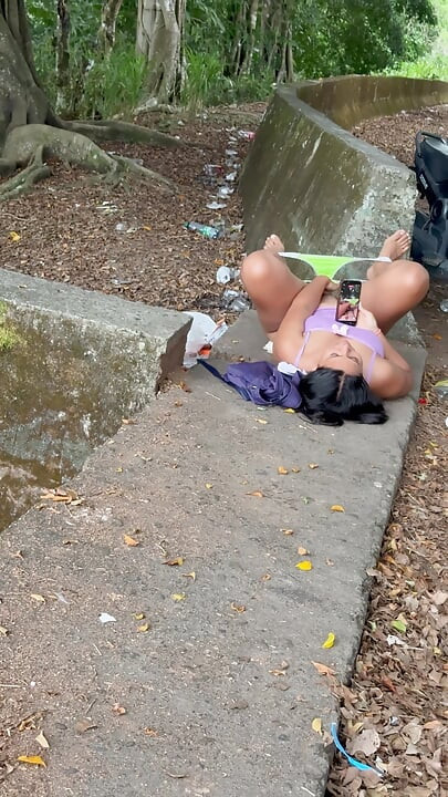 My Neighbor Is Caught Masturbating