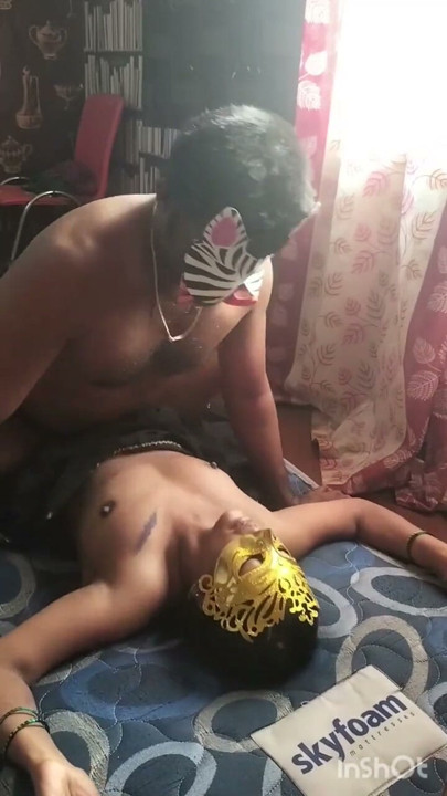 Wife fingering husband fuck missionary and doggy | Clip 1
