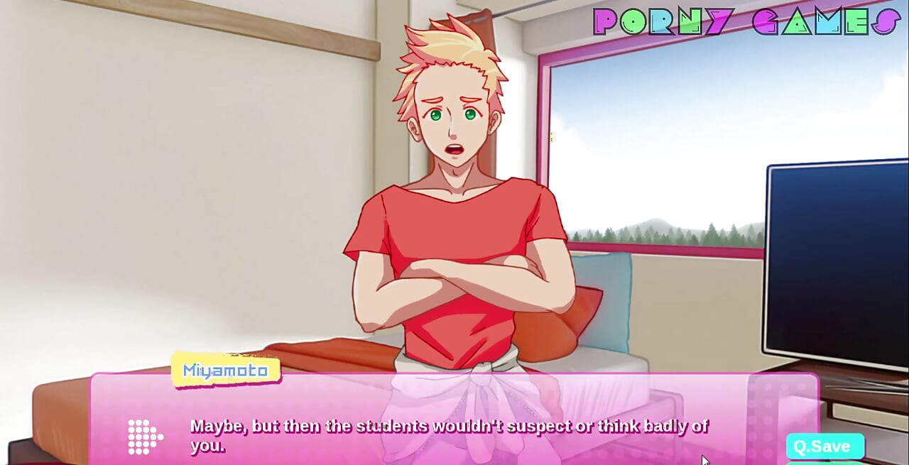 Heroes University H - Prologue - Masturbating Behind the College Part 5