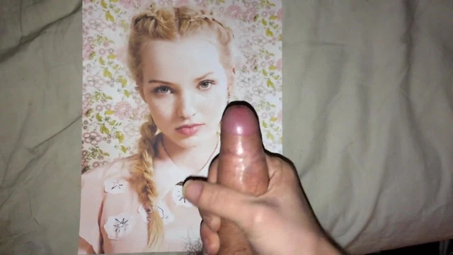 Dove Cameron cum tribute 3