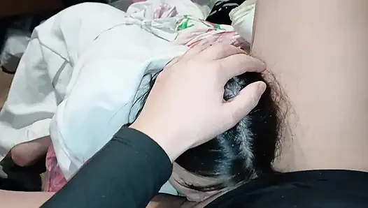 İki hasta ve bir doktor arasında lezbiyen üçlü seks