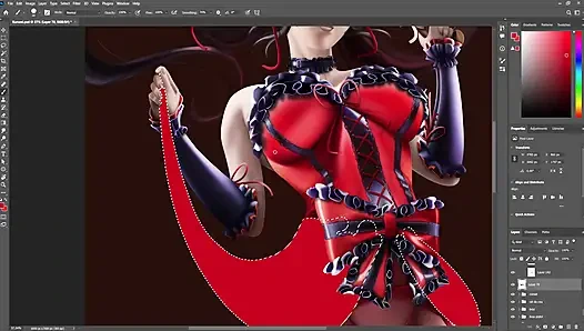 Kurumi timelapse sfw date a live