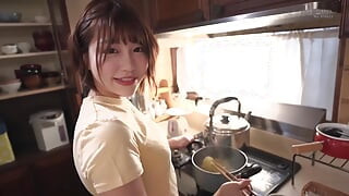 Sweet Girlfriend Don't Want You to Go Out, and Keep Making Love at Home Every Day. Part 2