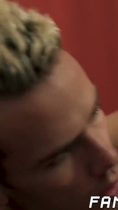 Buffed stepbros double team innocent little twink | Clip 1