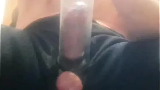 BWC getting gets sucks up by penis pump.