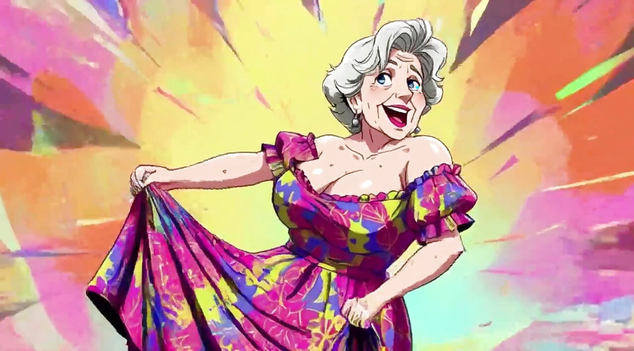 Big Boob Grans Dancing Animation