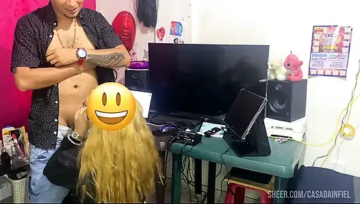 Betapa Lezatnya Kamu Terlihat Dengan Penis Di Mulutmu Cintaku