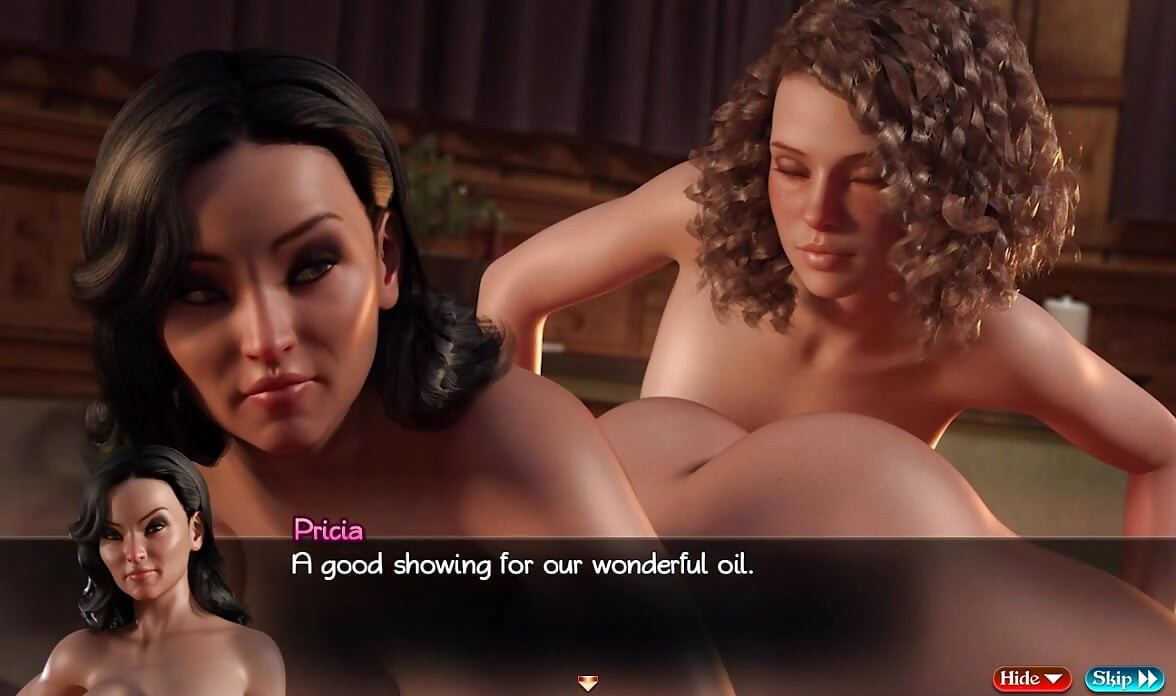 Treasure of Nadia - 85,86 - Hra - Roleplay - Sex u bazénu a masáž ve třech se sexem