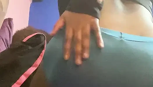 NASTY Pretty Black Ebony Girl Tasting Her Creamy Young Hairy Pussy (DIRTY TALK, MOANING & FINGERING)
