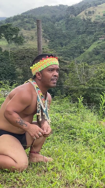 Little Indian Finds a Woman Resting in the Forest, Gets Horny Looking at Her Ass and Ends up Putting His Cock in Her.