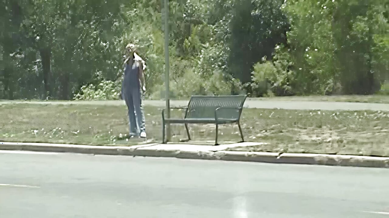 Blowjob mobil terangsang