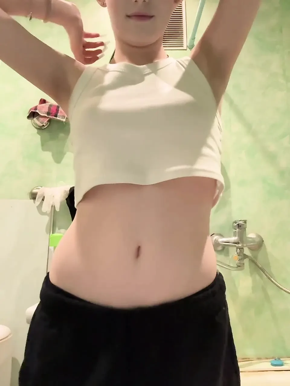 babe shows body , love you