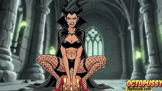Şehvetli maleficent: çizgi film