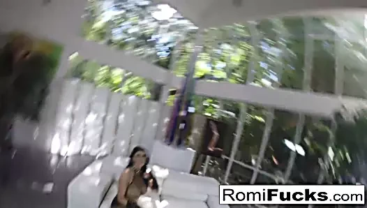 Halloween dress up lesbians Romi and Addison