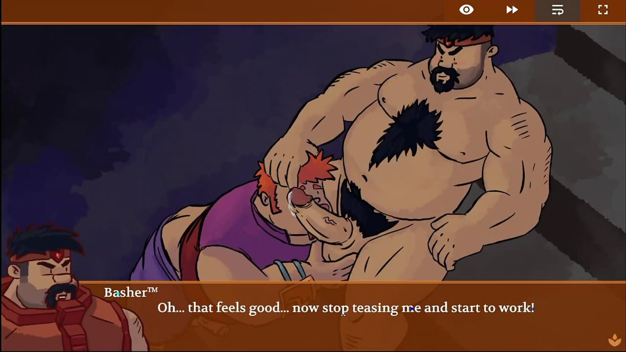 Help the friend with the big furry to get his reward!