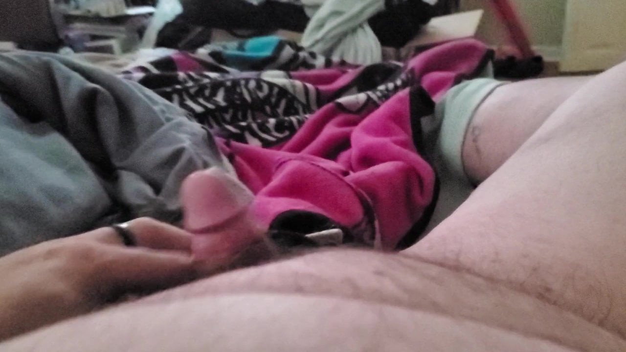Rubbing my little cock