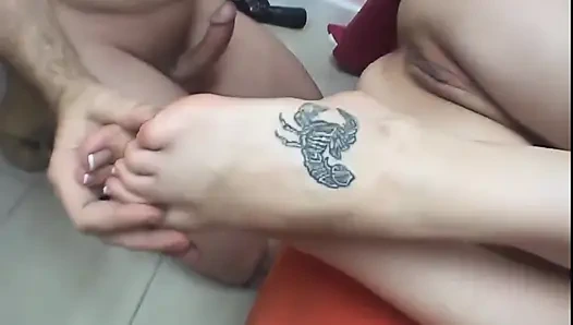 First the Feet Then the Pussy