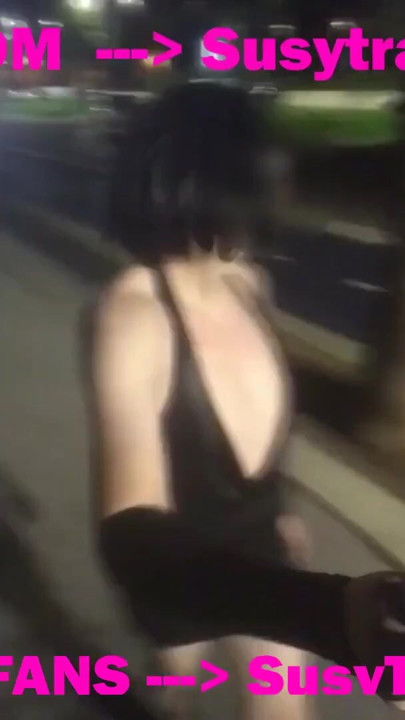 street walker bitch slutwalk public caught blowjob strangers facial deepthroat bukkake | Clip 1