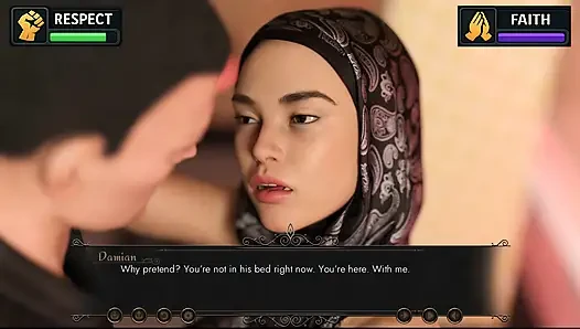 Batıda Banu 4 Damian banu'yı sikiyor