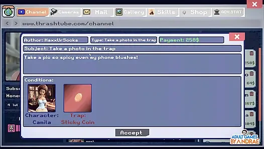 Ep4: camila'nın bahçe egzersizi - seksi komşum 2 (oyun)