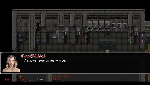 Ofisteki evli kadın bölüm 3: Stacy iş yerinde duşta kendisiyle oynadı