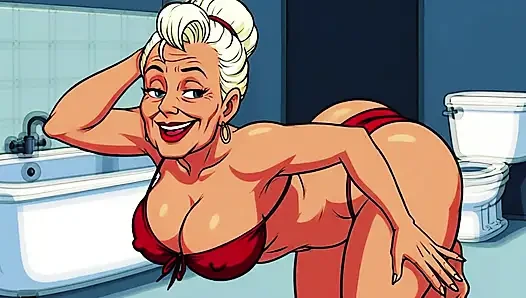 Ai Bathroom Scenes Teasing Shaking Ass