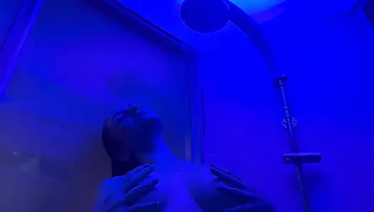 Naked in Space - Nude Shower From Orbit!!