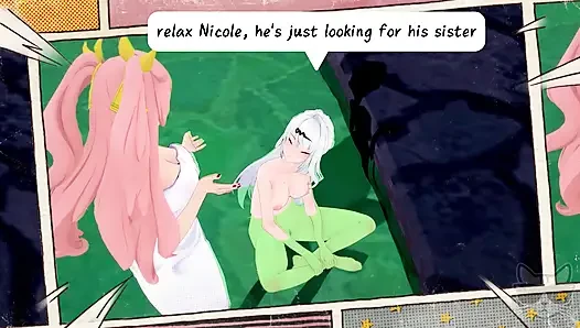 Aether lost in time 1 : Yixuan and Nicole (zenless zone zero) in hot spring !