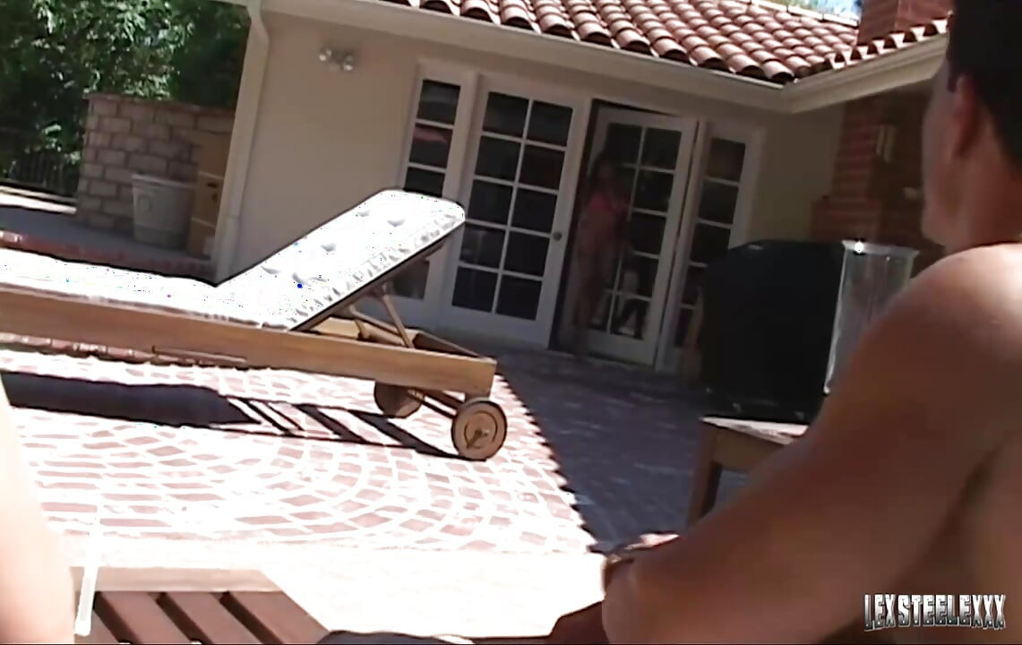 Ebony Lacey Duvalle Wants Sunbathing But Two Guys See Her And Dominate Her